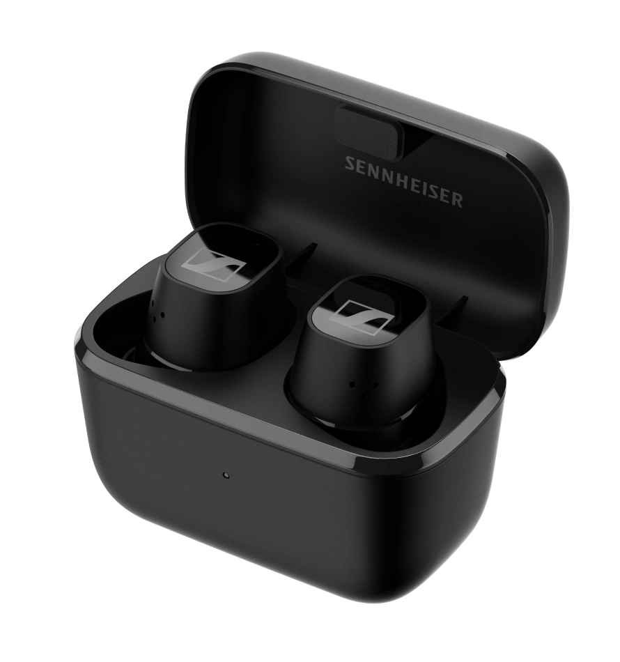 Ausinės SENNHEISER CX Plus į ausis, belaidės, ANC, juodos