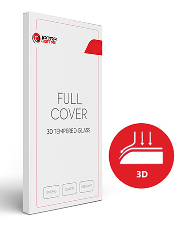 Apsauginis stiklas APPLE iPhone 12 Pro Max (3D, juodas)