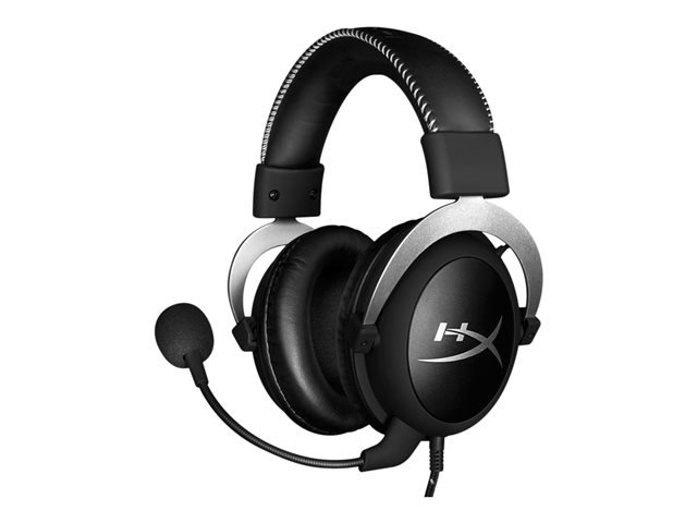 Ausinės KINGSTON HyperX Cloud Gaming Headset, sidabrinės sp. / HX-HSCL-SR/NA