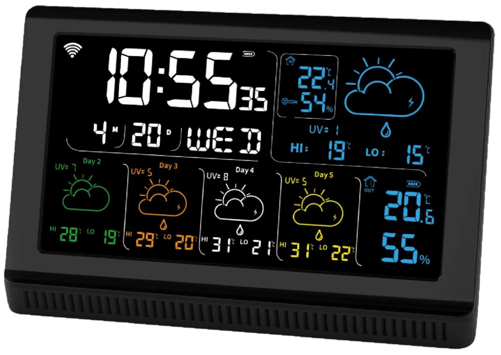 Meteorologinė stotelė Manta MTO200B Black
