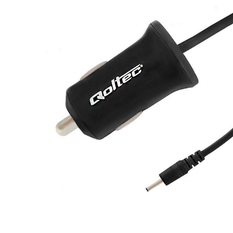Automobilinis planšetės įkroviklis Qoltec 12V | 5V | 2.4A | 2.5x0.7 | 140cm