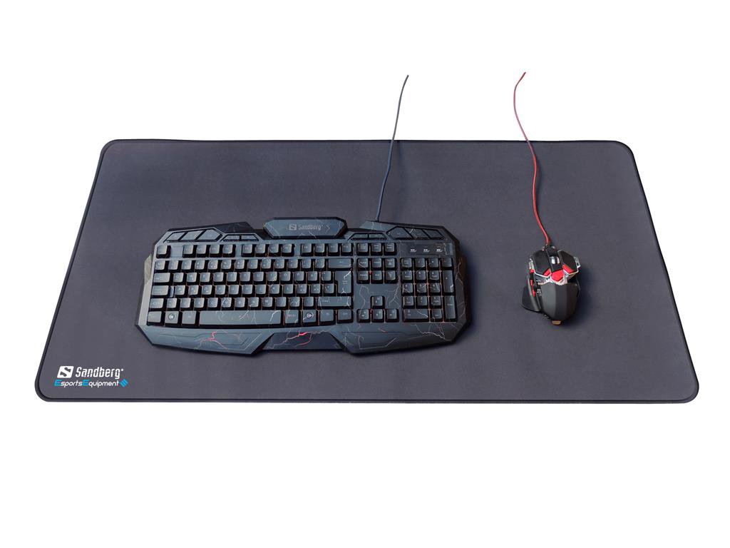 Pelės ir klaviatūros kilimėlis Sandberg Gamer Desk Pad XXXL