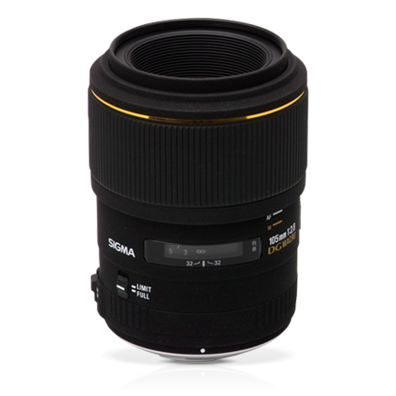 Objektyvas SIGMA 105mm f/2.8 EX DG OS HSM Macro lens for Nikon