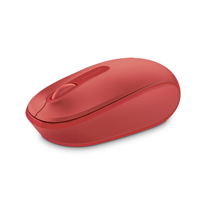 Pelė MICROSOFT 1850, belaidė, raudona