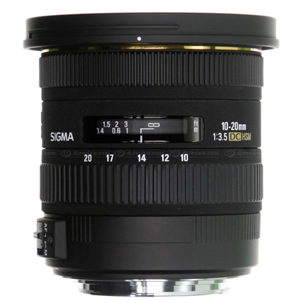 Objektyvas Sigma 10-20mm f/3.5 EX DC HSM Canon