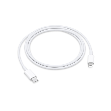Mob. telefono kabelis APPLE Lightning to USB-C, 1m, baltas