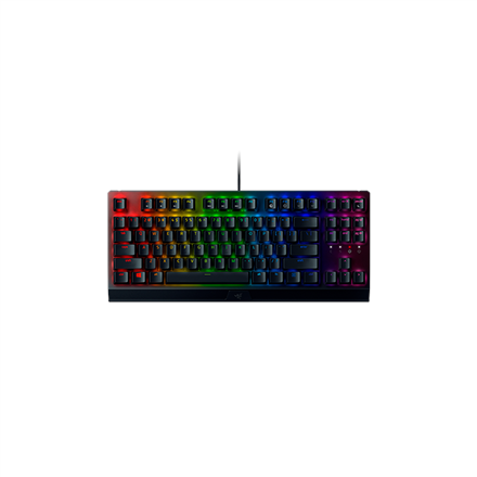 Klaviatūra žaidėjams Razer BlackWidow V3 Tenkeyless Black Gaming keyboard Wired RGB LED li