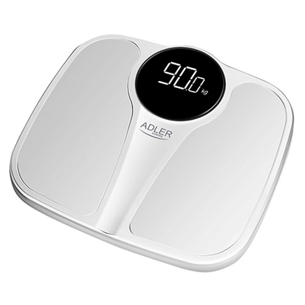 Vonios svarstyklės Adler  Bathroom Scale  AD 8172w  Maximum weight (capacity) 180 kg  Accuracy 1