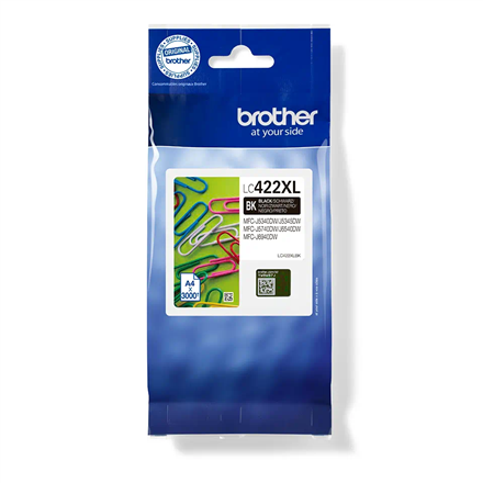 Toneris Brother LC422XLBK  Ink Cartridge  Black