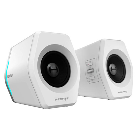 Kolonėlė Edifier Gaming Speakers G2000 Bluetooth/USB/AUX, 32 W, Wireless/Wired, White