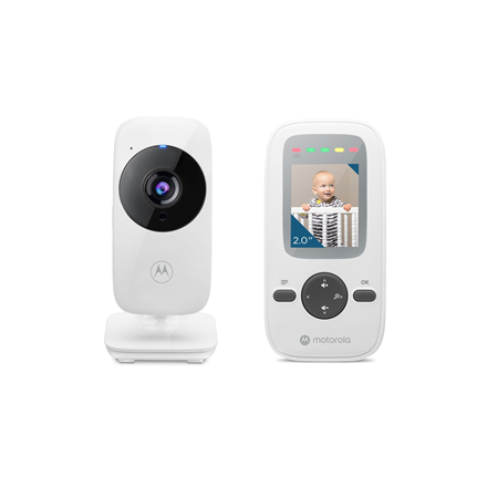 Kūdikių stebėjimo prietaisai Motorola  Video Baby Monitor  VM481 2.0"  2.0" diagonal color screen
