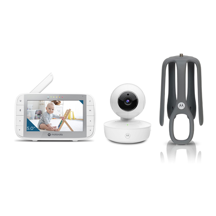Kūdikių stebėjimo prietaisai Motorola  Portable Video Baby Monitor with Flexible Crib Mount  VM55