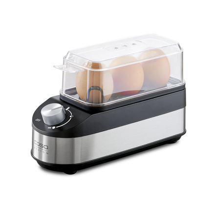 Kiaušinių virtuvas Caso  Egg Cooker  E3  Black/Stainless Steel  210 W