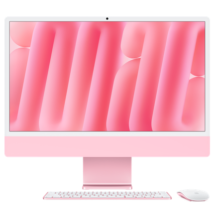 iMac 24” 4.5K Retina, Apple M4 10C CPU, 10C GPU/16GB/512GB SSD/Pink/SWE