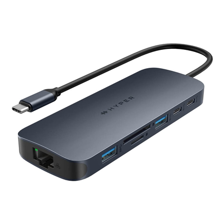 Hyper HyperDrive EcoSmart Gen.2 Universal USB-C 10-in-1 Hub with 140 W PD3.1 Power Pass