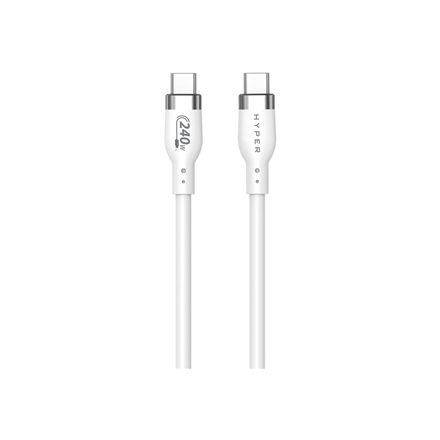 Hyper 2M Silicone 240W USB-C Charging Cable  USB-C to USB-C