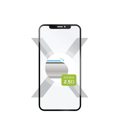 Dėkliukas Fixed  Full Cover  Xiaomi  Redmi Note 13  Tempered glass  Black  Screen Protector