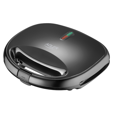 Vaflinė Adler Nut Cookie Maker  AD 3071  750 W  Number of pastry 12  Nuts  Black