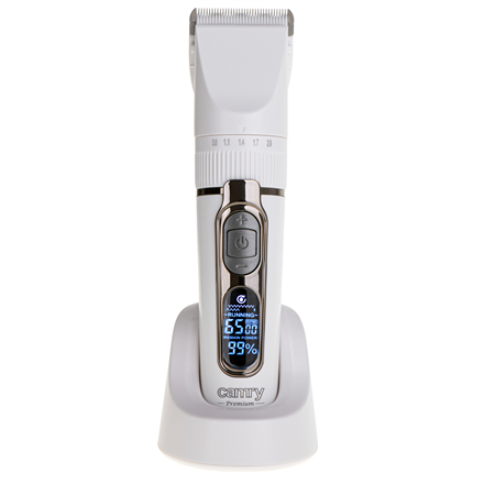 Plaukų kirpimo mašinėlė Camry  Hair Clipper with LCD Display  CR 2841  Cordless  Number of lengt