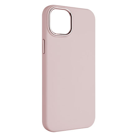 Dėkliukas Fixed  MagFlow  Back cover  Apple  iPhone 15 Plus  Liquid silicon  Pink