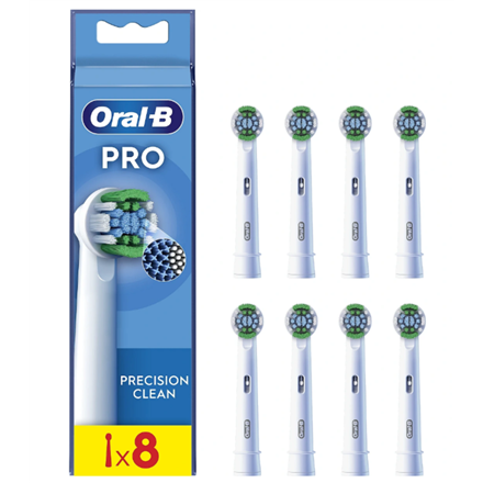Oral-B  Precision Clean Brush Set  EB20RX-8  Heads  For adults  Numb