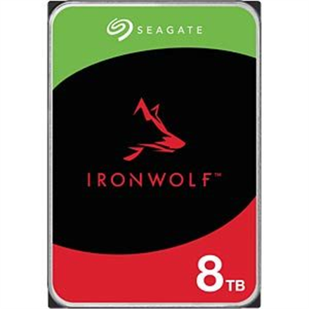 Vidinis kietasis diskas HDD QNAP Hard Drive  IronWolf ST8000VN004  7200 RPM  8000 GB