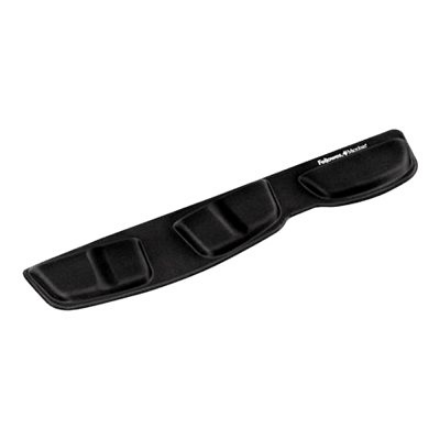 Fellowes Health-V Fabrik Keyboard Palm Support  Keyboard Palm  Black