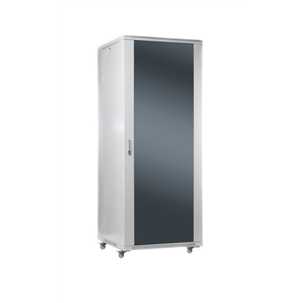 SOMI Networks  32U, 19″ Freestanding Cabinet  32U-60/60NAC  Gray  Max Load 800kg