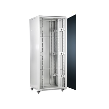 SOMI Networks  42U, 19″ Freestanding Cabinet  42U-80/100NACP  Gray  Max Load 800kg