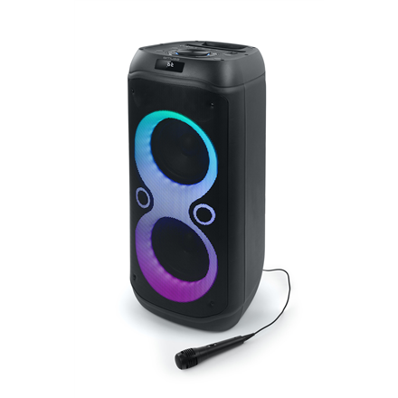 Kolonėlė Muse  Portable Party Box Speaker  M-1937 DJ  600 W  Bluetooth  Black  Portable  Wire