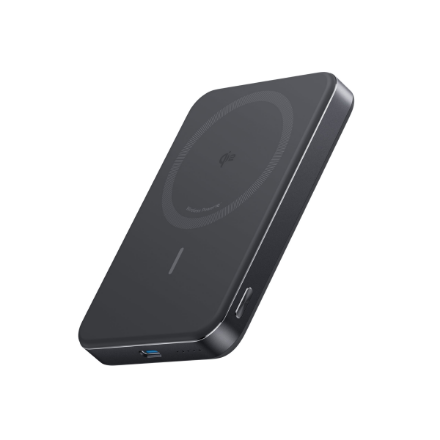 Išorinė baterija ANKER MagGo 10000mAh, 15/30W, 1xUSB C, juoda