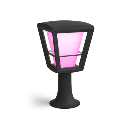 Išmanusis foninis apšvietimas Philips Hue WCA Econic Outdoor Pedestal Lantern  15 W  2000-6500 Hue