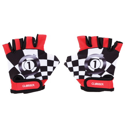 Globber Cycling Gloves Racing, 528-102  Red