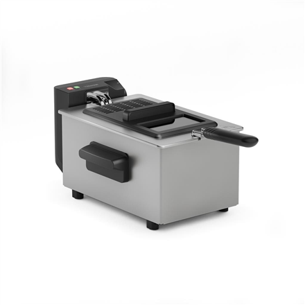 Fritiūrinė Tristar Deep Fryer  FR-9338  Power 2000 W  Capacity 3 L  Stainless Steel/Black