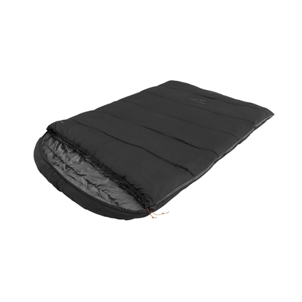 Vienguliai Easy Camp Raven Square Double 5°C  Sleeping Bag  220 x 150 cm  -9 to 10 °C  Two-way o