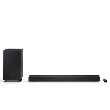 Sharp  3.1.2 Dolby Atmos/DTS:X Soundbar with Wireless Subwoofer  HT-SBW53121(BK)  550 W