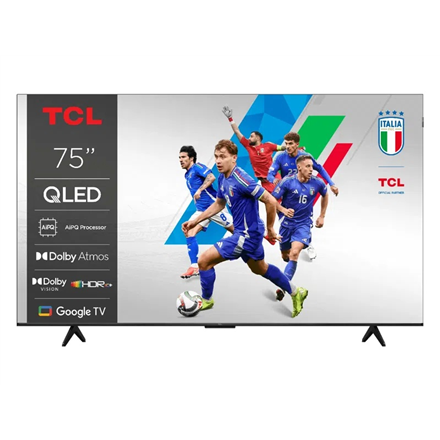 Televizorius TCL 4K QLED 75T69C Smart TV Google TV UHD