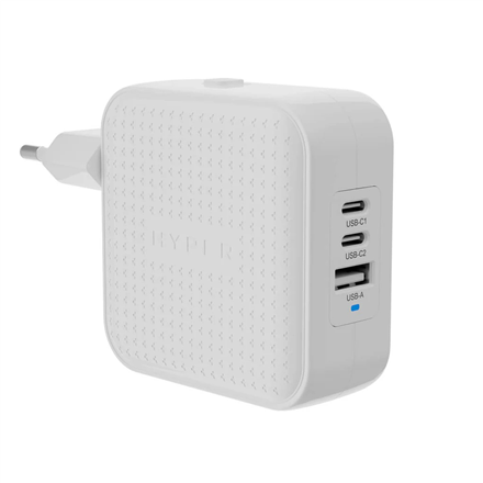 Hyper HyperJuice 70W USB-C GaN Travel Charger, White  HJ1003WHWWGL