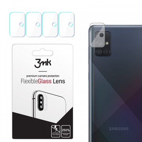 LCD apsauginė plėvelė kamerai 3MK Flexible Glass Lens Apple iPhone 11 Pro Max