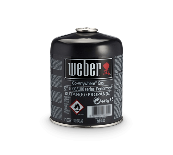 Dujų balionėlis WEBER, 445 gr