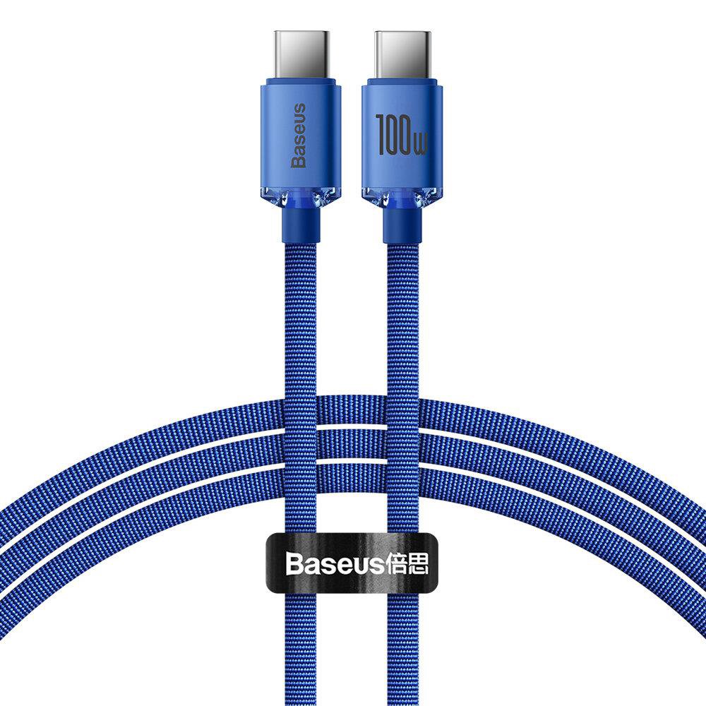 CABLE USB-C TO USB-C 1.2M 100W/BLUE CAJY000603 BASEUS