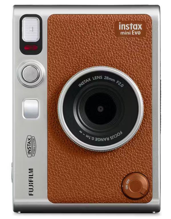 Momentinis fotoaparatas instax mini EVO BROWN (Rudas)