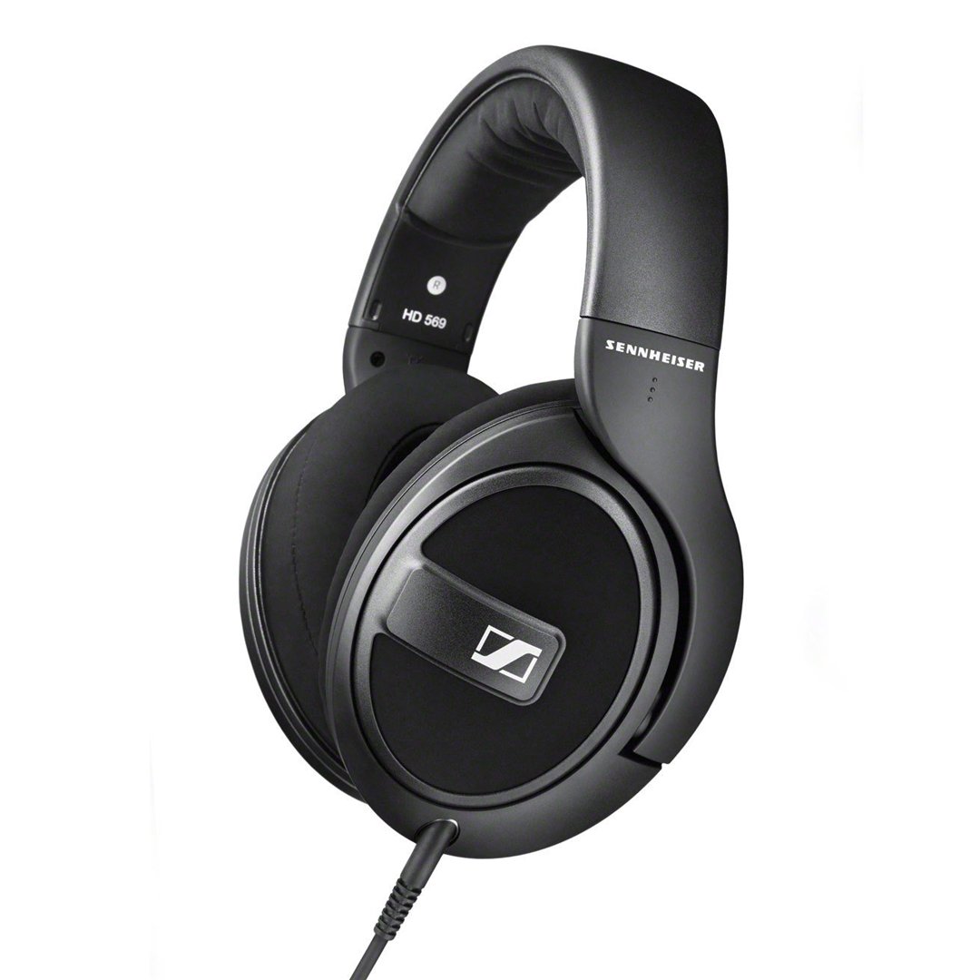 Ausinės SENNHEISER HD 569 ant ausų, juodos 506829