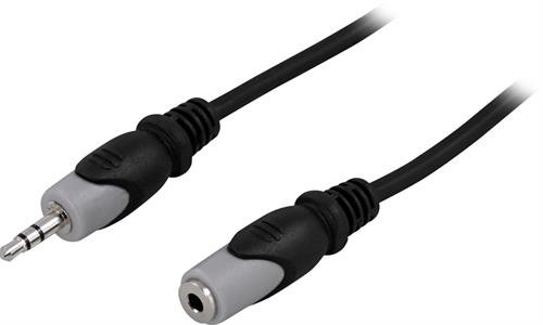 DELTACO garso kabelis, 3,5 mm ha - ho, 2 m.
 Reguliarus stereofoninis kabelis, skirtas esamam kabel