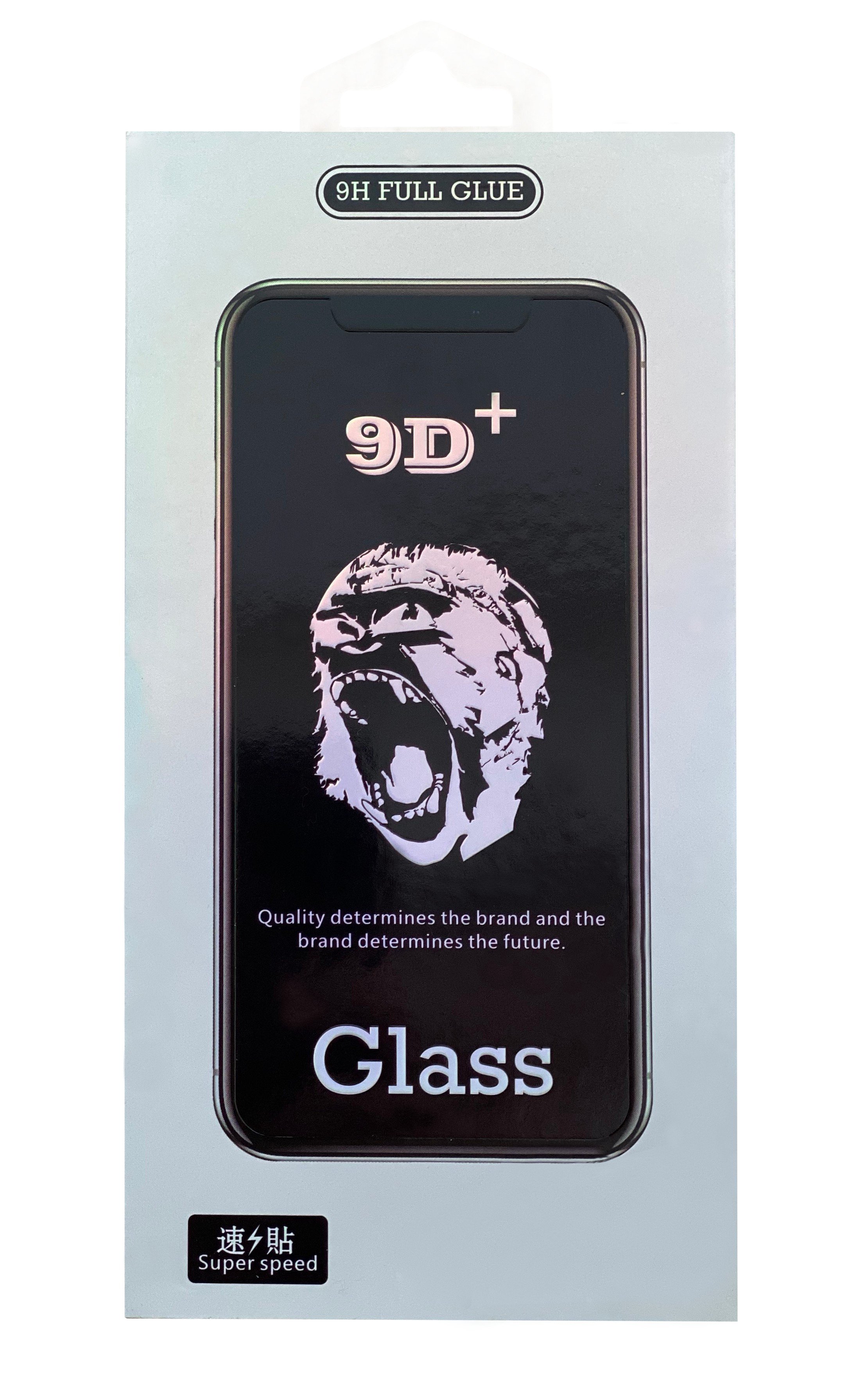Apsauginis stikliukas Gorilla 9D iPhone 15 Pro Max, juodas