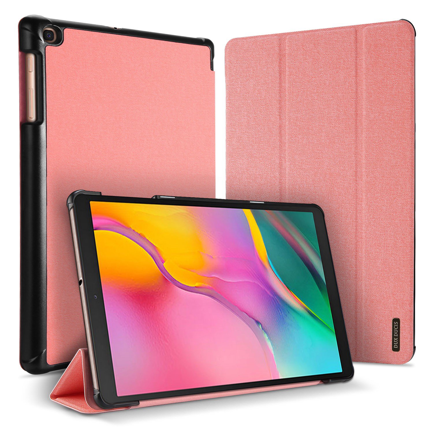 Dėklas Dux Ducis Domo Samsung X810/X816 Tab S9 Plus rožinis