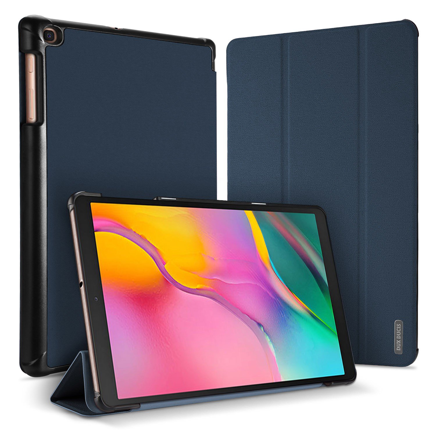 Dėklas Dux Ducis Domo Samsung X510/X516 Tab S9 FE tamsiai mėlynas
