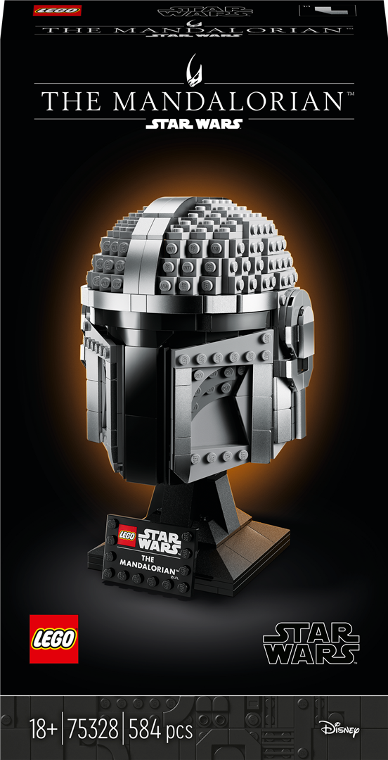 Konstruktorius LEGO Star Wars TM The Mandalorian šalmas 75328