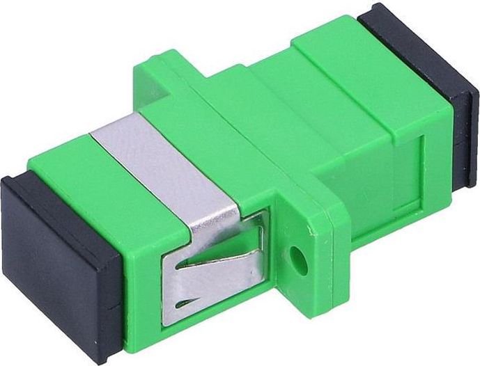 ExtraLink SC/APC SIMPLEX ADAPTER GREEN - Topocentras