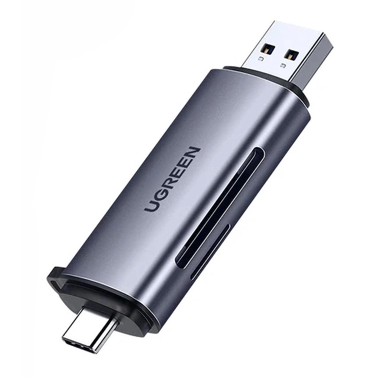 Atminties kortelių microSD, SD skaitytuvas URGEEN USB 3.0/USB-C OTG